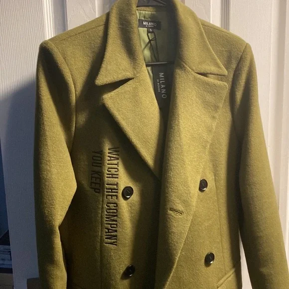 Green Milano peacoat brand new - Picture 7 of 11